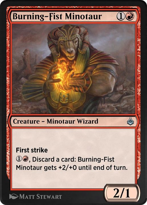 Burning-Fist Minotaur in the group Advanced search at Proxyprinters.com (56733)