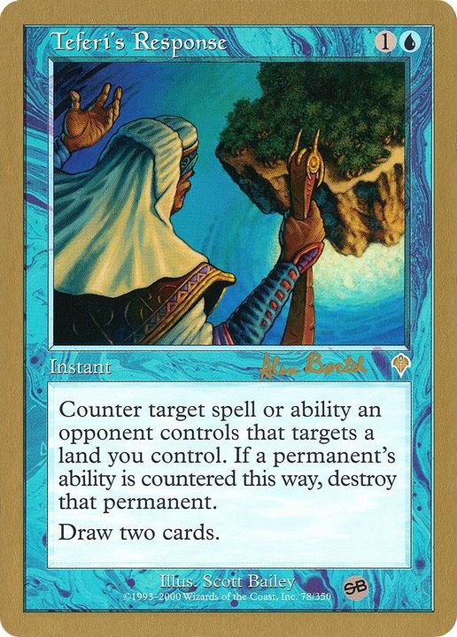 Teferi's Response in the group Singles at Proxyprinters.com (56748)