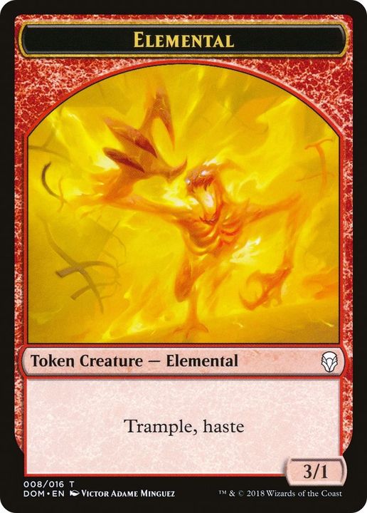 Elemental in the group Magic the Gathering / Sets / Dominaria Tokens at Proxyprinters.com (56750)