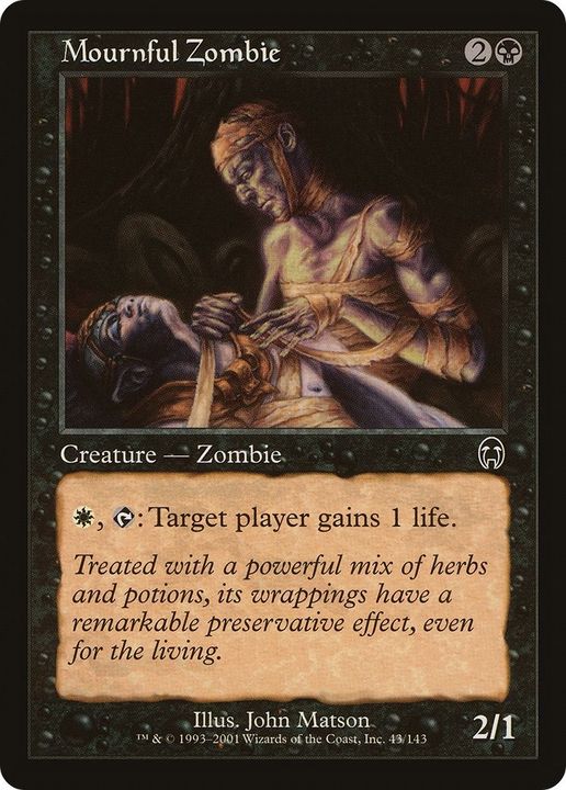 Mournful Zombie in the group Singles at Proxyprinters.com (56755)