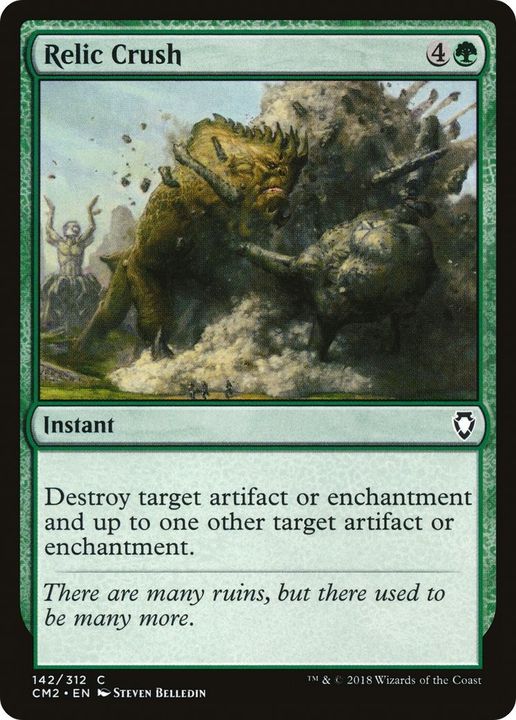 Relic Crush in the group Magic the Gathering / Types / Colors / Green at Proxyprinters.com (56757)