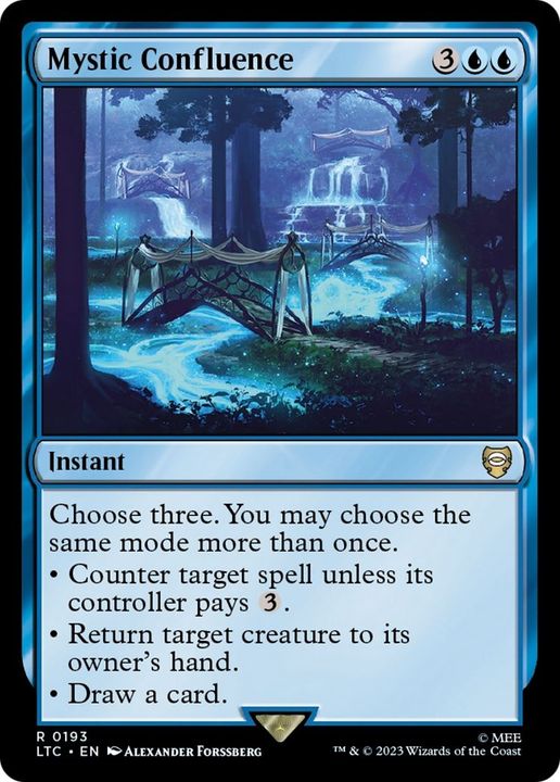 Mystic Confluence in the group Magic the Gathering / Types / Colors / Blue at Proxyprinters.com (56762)