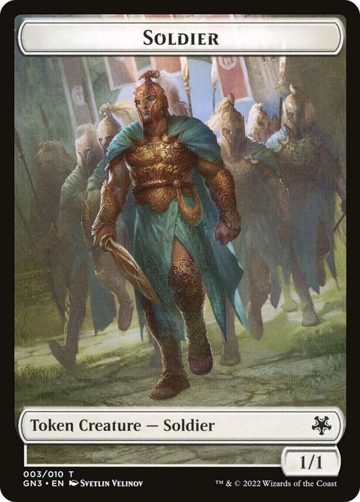 Soldier in the group Magic the Gathering / Types / Colors / White at Proxyprinters.com (56765)