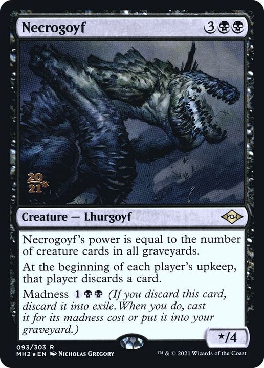 Necrogoyf in the group Magic the Gathering / Sets / Modern Horizons 3 at Proxyprinters.com (56771)