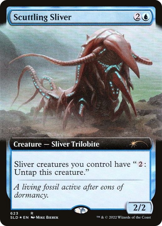 Scuttling Sliver in the group Magic the Gathering / Sets / Secret Lair / Secret Lair Drop at Proxyprinters.com (56782)