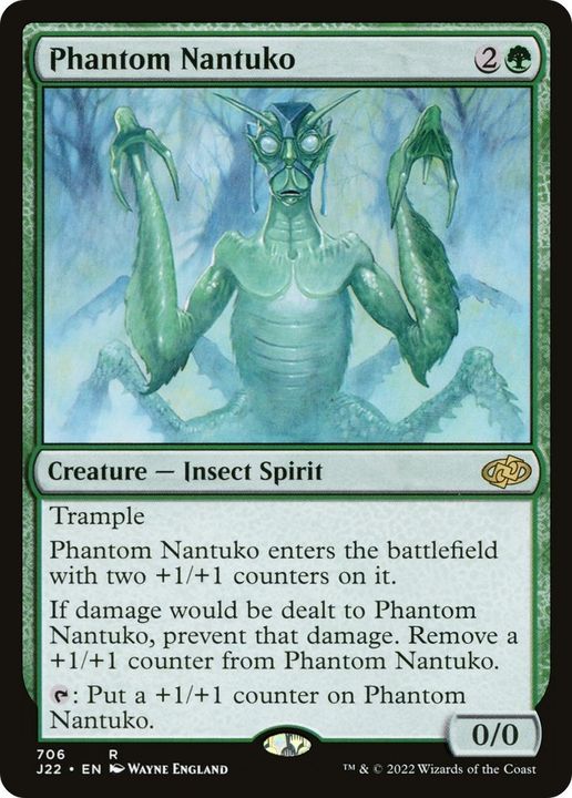 Phantom Nantuko in the group Magic the Gathering / Types / Colors / Green at Proxyprinters.com (5679)