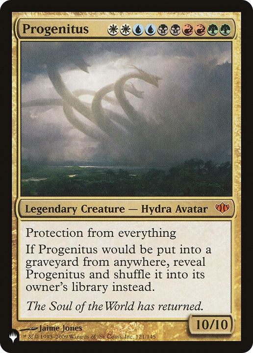 Progenitus in the group Magic the Gathering / Types / Colors / Multicolors / B, G, R, U, W at Proxyprinters.com (56790)