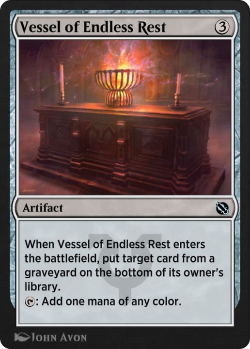 Vessel of Endless Rest in the group Magic the Gathering / Types / Artifacts / Artifact at Proxyprinters.com (56794)