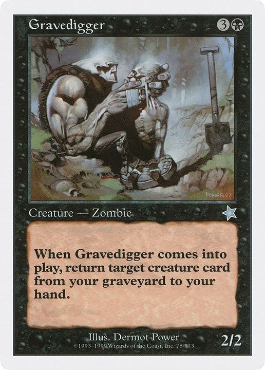 Gravedigger in the group Magic the Gathering / Sets / Starter 1999 at Proxyprinters.com (56799)