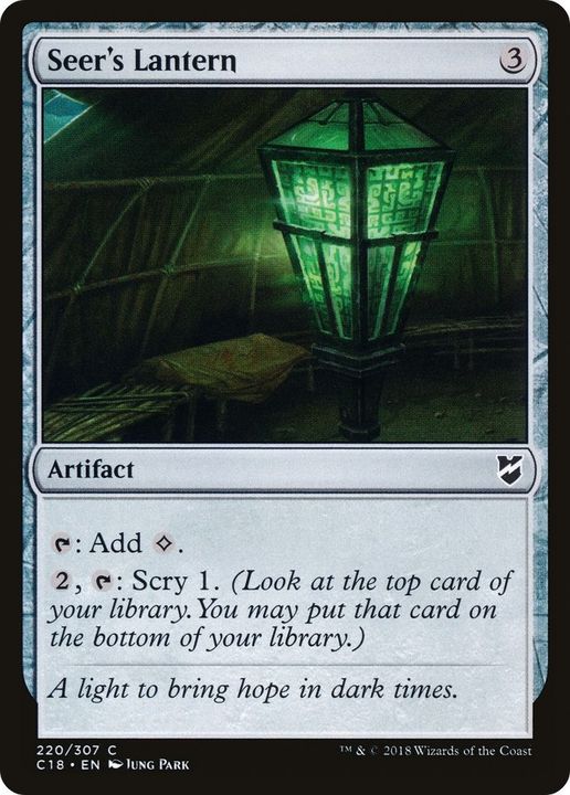 Seer's Lantern in the group Magic the Gathering / Sets / Commander 2018 at Proxyprinters.com (56814)