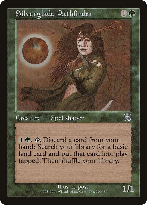 Silverglade Pathfinder in the group Magic the Gathering / Types / Colors / Green at Proxyprinters.com (56821)