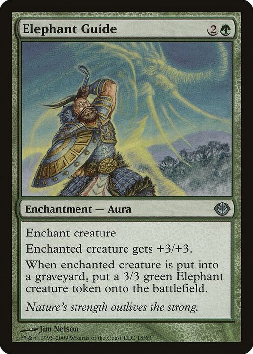 Elephant Guide in the group Magic the Gathering / Types / Colors / Green at Proxyprinters.com (56827)