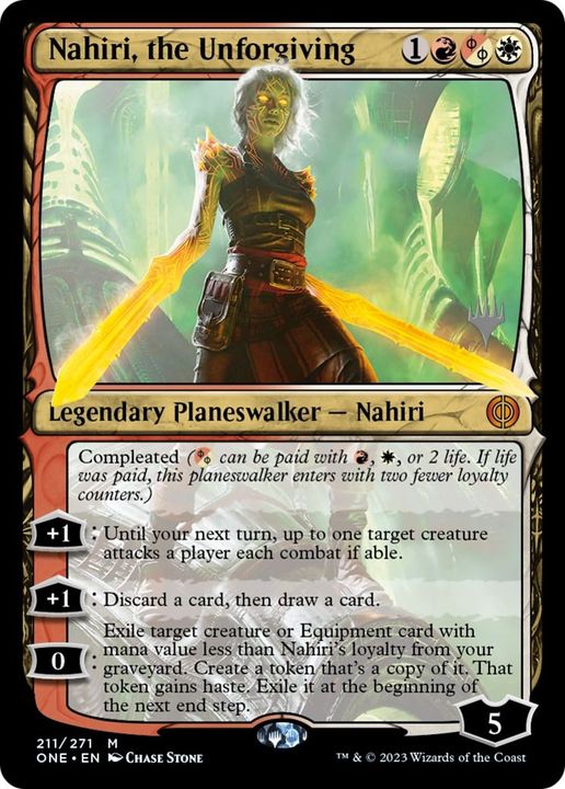 Nahiri, the Unforgiving in the group Magic the Gathering / Types / Colors / Multicolors / R, W at Proxyprinters.com (56849)