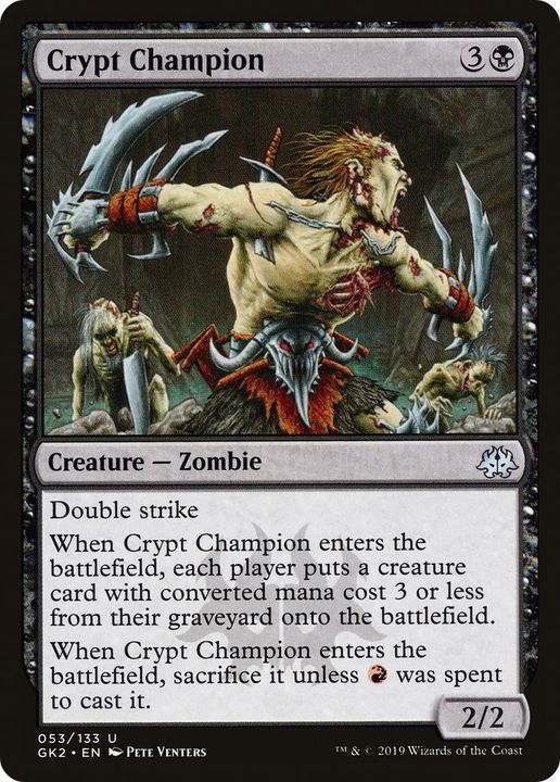 Crypt Champion in the group Magic the Gathering / Types / Creatures / Zombie at Proxyprinters.com (56881)