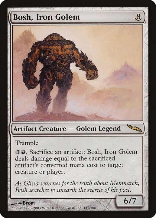 Bosh, Iron Golem in the group Advanced search at Proxyprinters.com (56898)