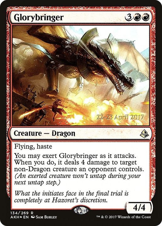 Glorybringer in the group Magic the Gathering / Sets / Amonkhet Promos at Proxyprinters.com (56914)