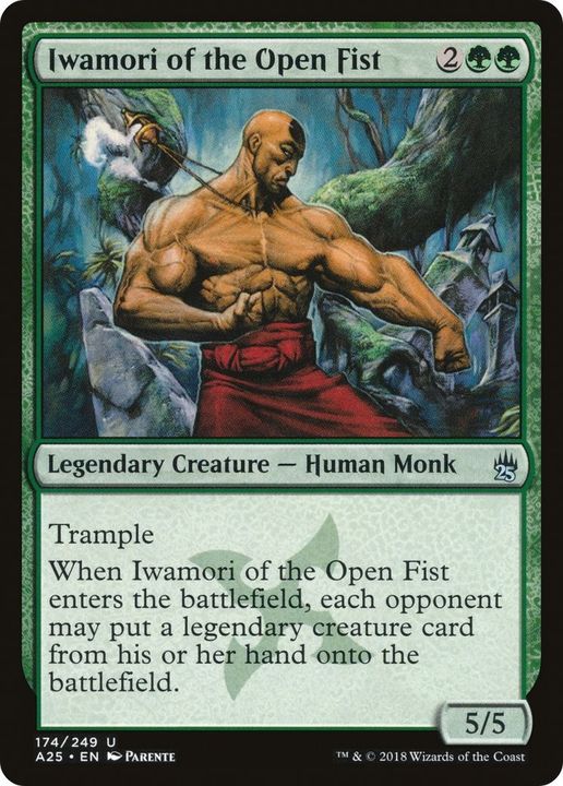 Iwamori of the Open Fist in the group Magic the Gathering / Sets / Masters Edition III at Proxyprinters.com (56915)