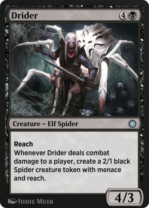 Drider in the group Magic the Gathering / Types / Creatures / Elf at Proxyprinters.com (5692)