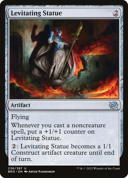 Levitating Statue in the group Magic the Gathering / Types / Artifacts / Artifact at Proxyprinters.com (56924)