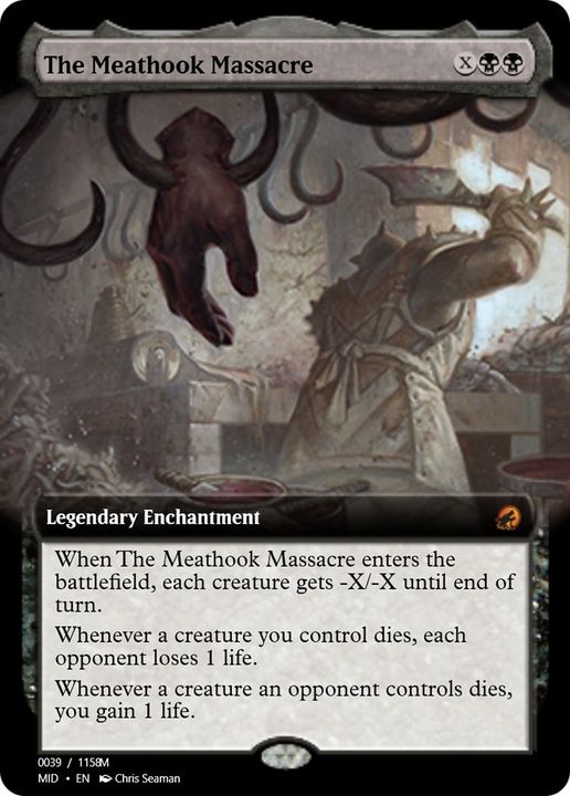 The Meathook Massacre in the group Magic the Gathering / Types / Enchantment / Legendary Enchantment at Proxyprinters.com (5694)