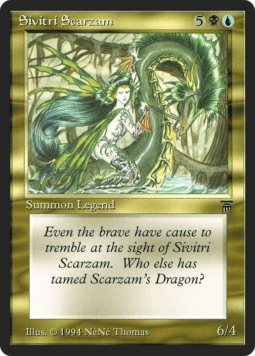 Sivitri Scarzam in the group Magic the Gathering / Types / Colors / Multicolors / B, U at Proxyprinters.com (56948)