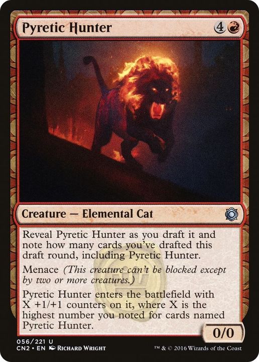 Pyretic Hunter in the group Magic the Gathering / Types / Colors / Red at Proxyprinters.com (5696)