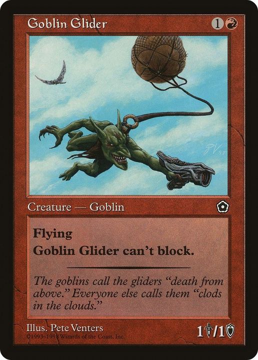 Goblin Glider in the group Magic the Gathering / Types / Creatures / Goblin at Proxyprinters.com (56981)