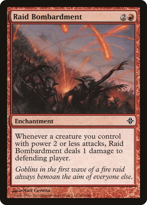 Raid Bombardment in the group Magic the Gathering / Types / Enchantment / Enchantment at Proxyprinters.com (56983)