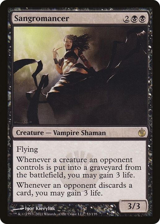 Sangromancer in the group Magic the Gathering / Types / Colors / Black at Proxyprinters.com (56993)