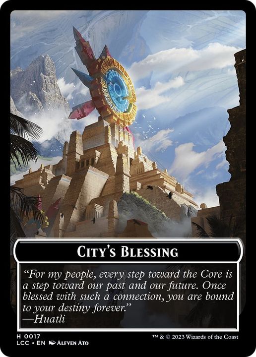 City's Blessing in the group Advanced search at Proxyprinters.com (56998)