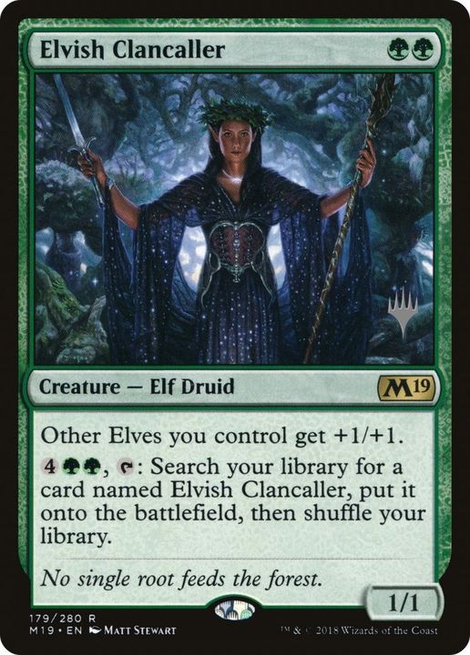 Elvish Clancaller in the group Magic the Gathering / Types / Creatures / Elf at Proxyprinters.com (5700)