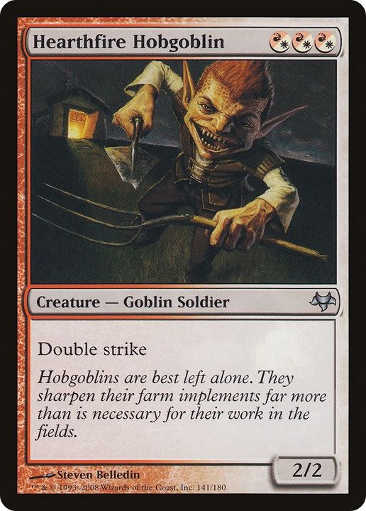 Hearthfire Hobgoblin in the group Magic the Gathering / Types / Colors / Multicolors / R, W at Proxyprinters.com (57042)