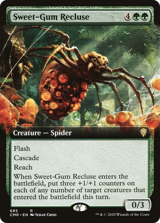 Sweet-Gum Recluse in the group Magic the Gathering / Types / Colors / Green at Proxyprinters.com (57043)