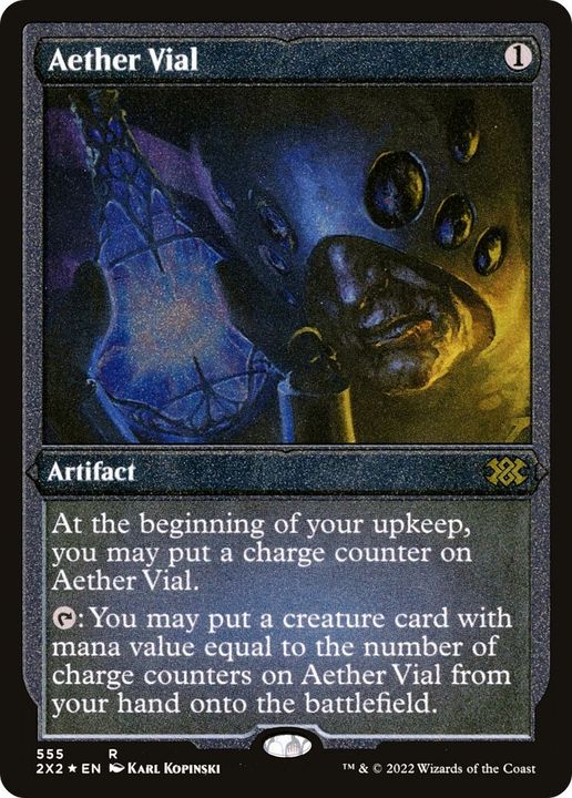 Aether Vial in the group Magic the Gathering / Sets / Double Masters 2022 at Proxyprinters.com (5706)