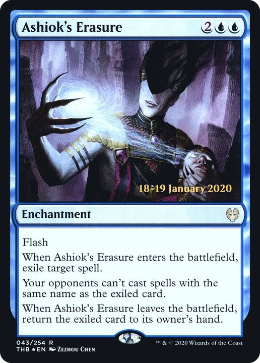 Ashiok's Erasure in the group Magic the Gathering / Types / Enchantment / Enchantment at Proxyprinters.com (57129)