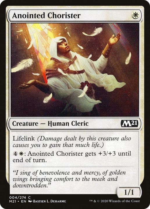 Anointed Chorister in the group Magic the Gathering / Types / Creatures / Human at Proxyprinters.com (57130)