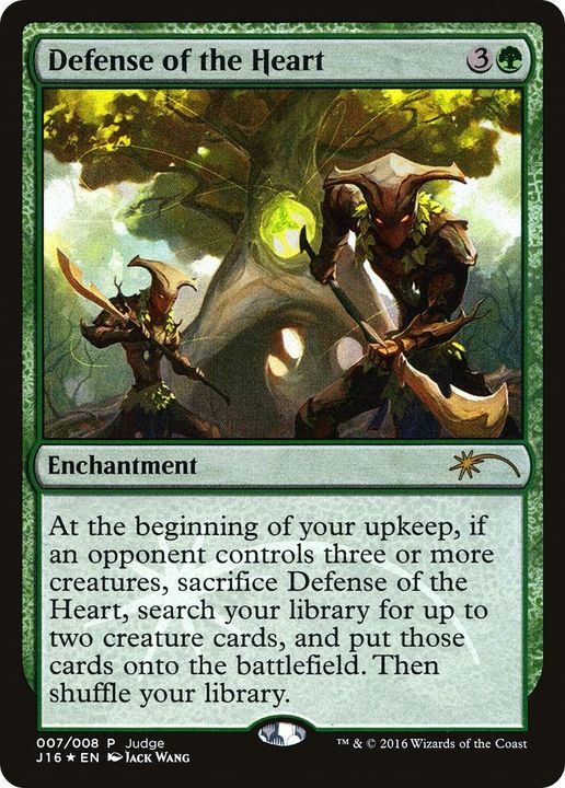 Defense of the Heart in the group Magic the Gathering / Sets / Judge Gift Cards 2016 at Proxyprinters.com (57132)