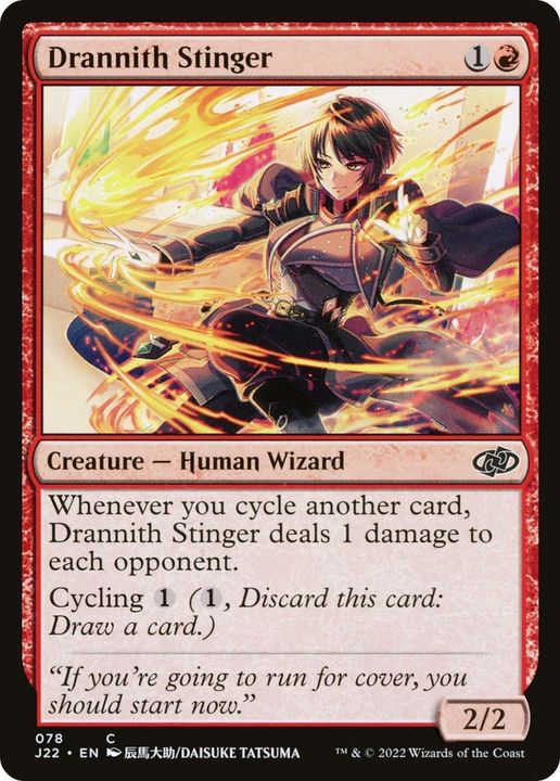 Drannith Stinger in the group Magic the Gathering / Types / Creatures / Wizard at Proxyprinters.com (57136)