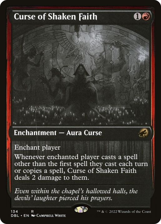 Curse of Shaken Faith in the group Magic the Gathering / Types / Colors / Red at Proxyprinters.com (57146)