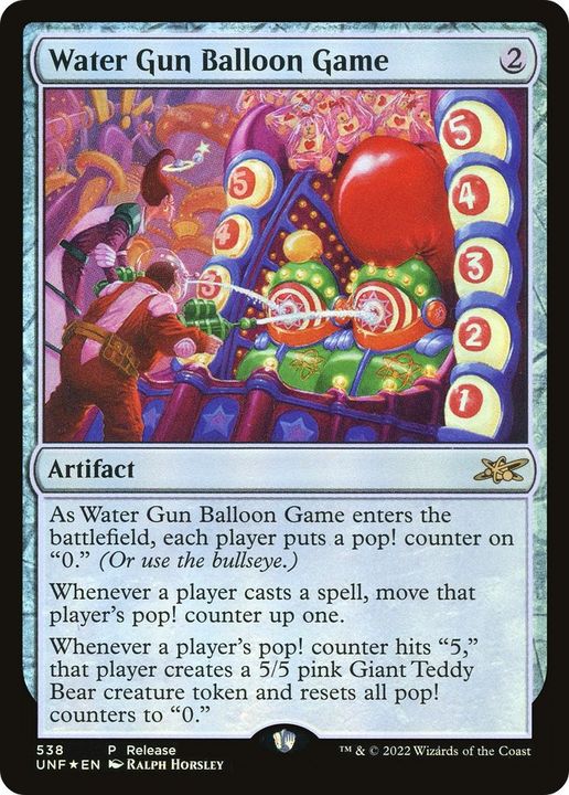 Water Gun Balloon Game in the group Magic the Gathering / Types / Artifacts / Artifact at Proxyprinters.com (57184)