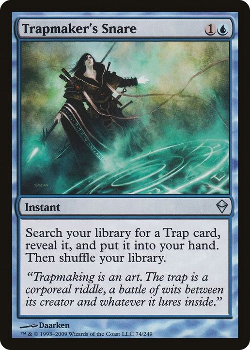 Trapmaker's Snare in the group Magic the Gathering / Types / Colors / Blue at Proxyprinters.com (57198)