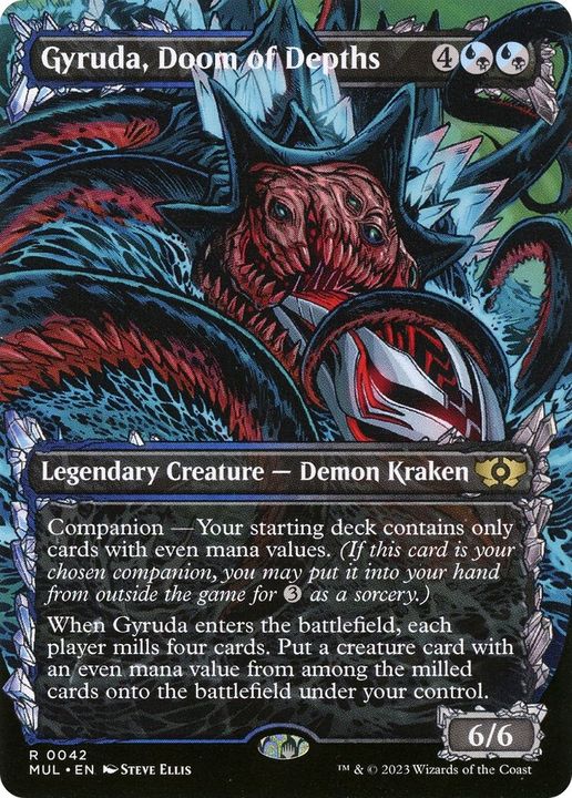 Gyruda, Doom of Depths in the group Magic the Gathering / Sets / Multiverse Legends at Proxyprinters.com (57203)