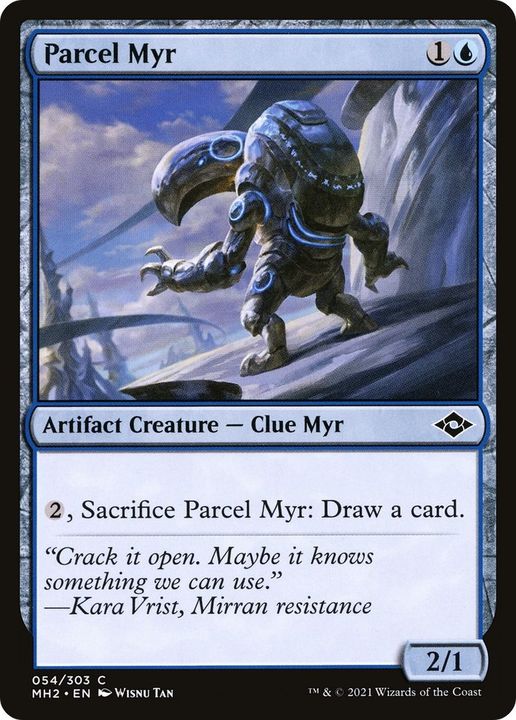 Parcel Myr in the group Magic the Gathering / Types / Colors / Blue at Proxyprinters.com (5722)