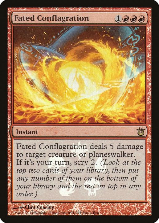 Fated Conflagration in the group Magic the Gathering / Sets / Born of the Gods Promos at Proxyprinters.com (57269)