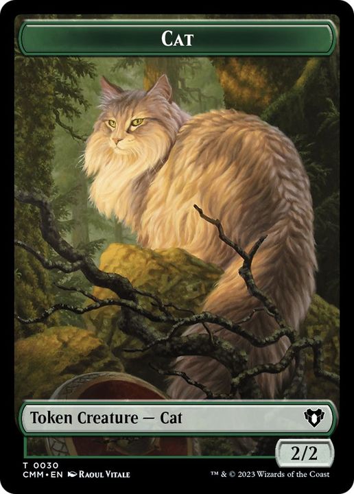 Cat in the group Magic the Gathering / Types / Colors / Green at Proxyprinters.com (57275)