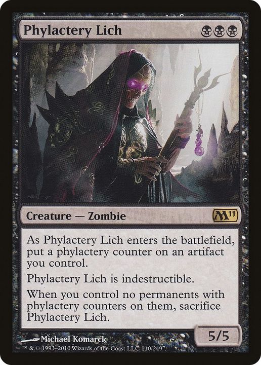 Phylactery Lich in the group Magic the Gathering / Types / Creatures / Zombie at Proxyprinters.com (57298)