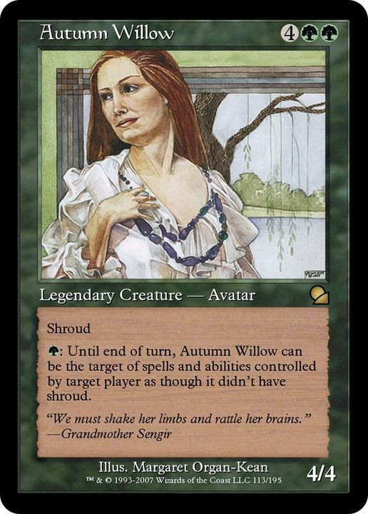 Autumn Willow in the group Magic the Gathering / Sets / Media Inserts at Proxyprinters.com (57299)