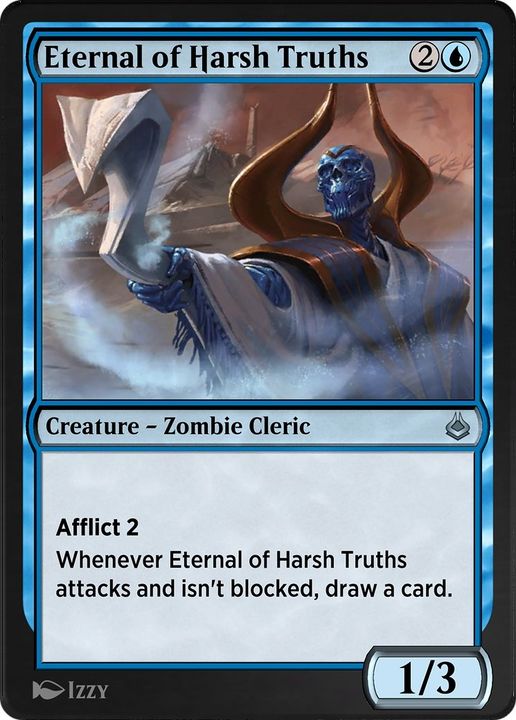 Eternal of Harsh Truths in the group Magic the Gathering / Types / Creatures / Zombie at Proxyprinters.com (57305)