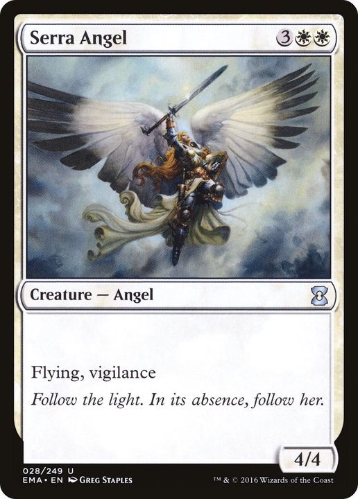 Serra Angel in the group Magic the Gathering / Types / Colors / White at Proxyprinters.com (57326)