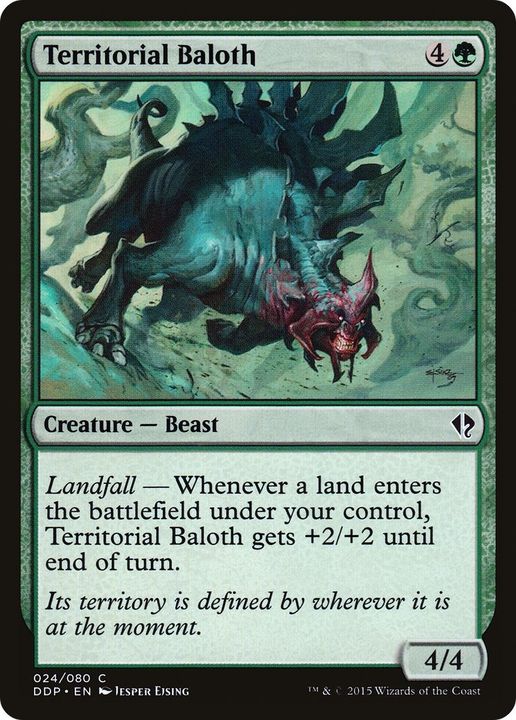 Territorial Baloth in the group Magic the Gathering / Types / Colors / Green at Proxyprinters.com (57413)